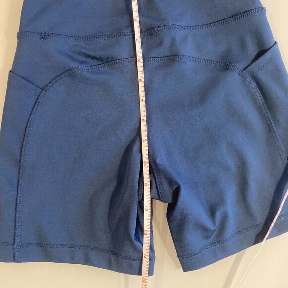 ASICS Women's Size XS Royal Blue Spandex Athletic Shorts - very new - Picture 5 of 9
